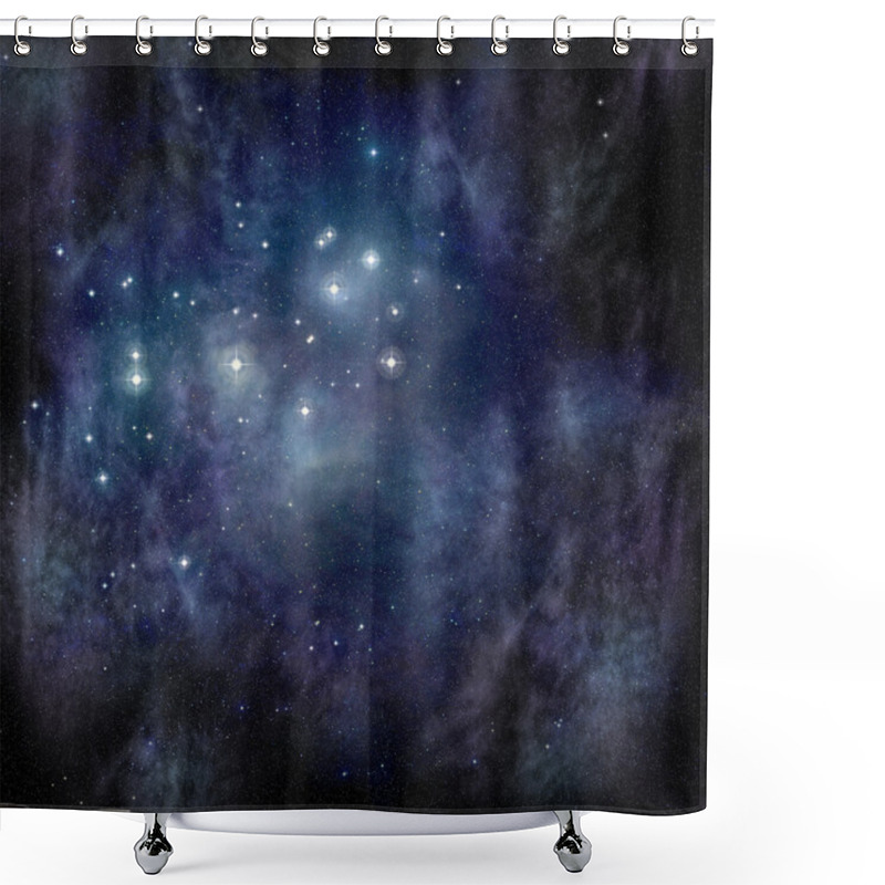 Personality  Pleiades (Seven Sisters) In The Taurus Constellation Shower Curtains