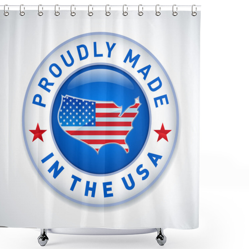 Personality  Made In The USA Icon Shower Curtains