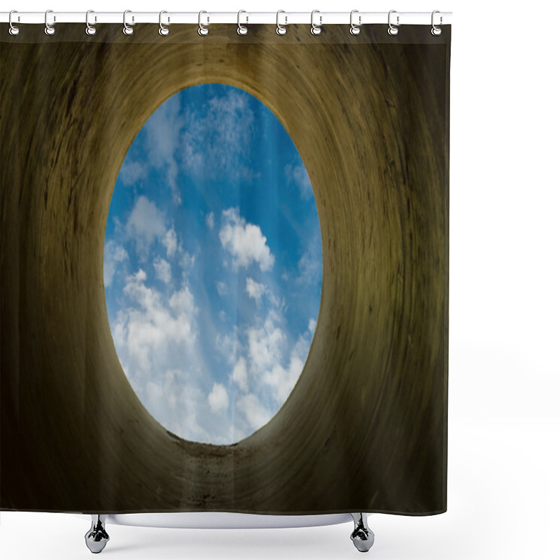 Personality  Tunnel Vision Shower Curtains