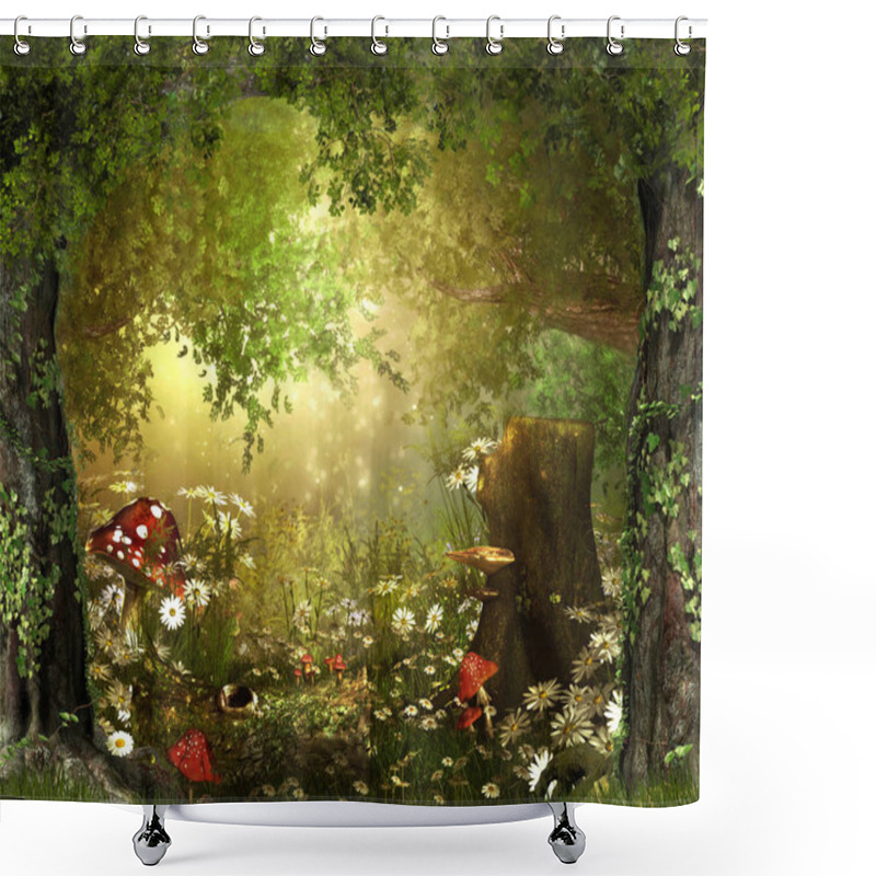 Personality  Enchanting Lush ,Fairy Tale Woodland Shower Curtains