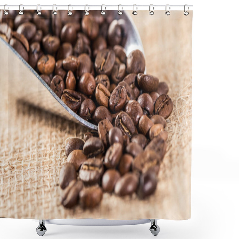 Personality  Aromatic Coffee Beans Shower Curtains