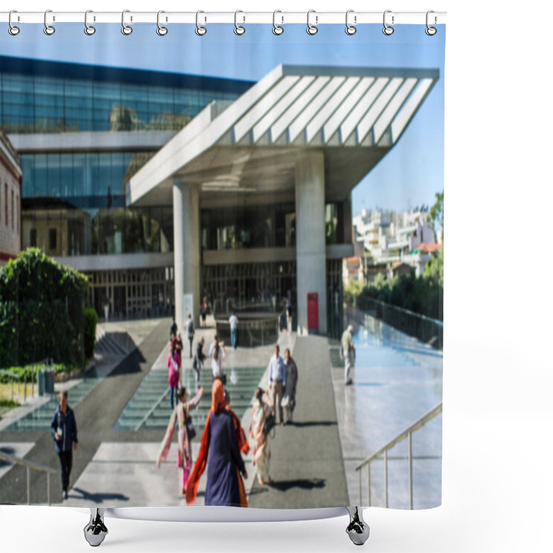 Personality  Acropolis Museum In Athens Shower Curtains