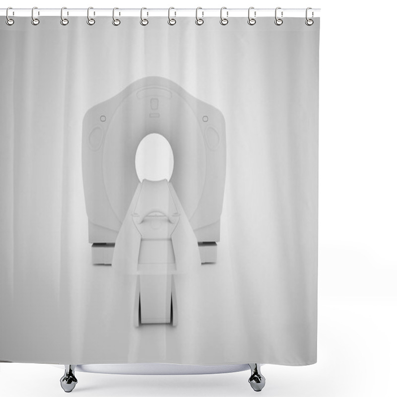 Personality  CT Render Shower Curtains