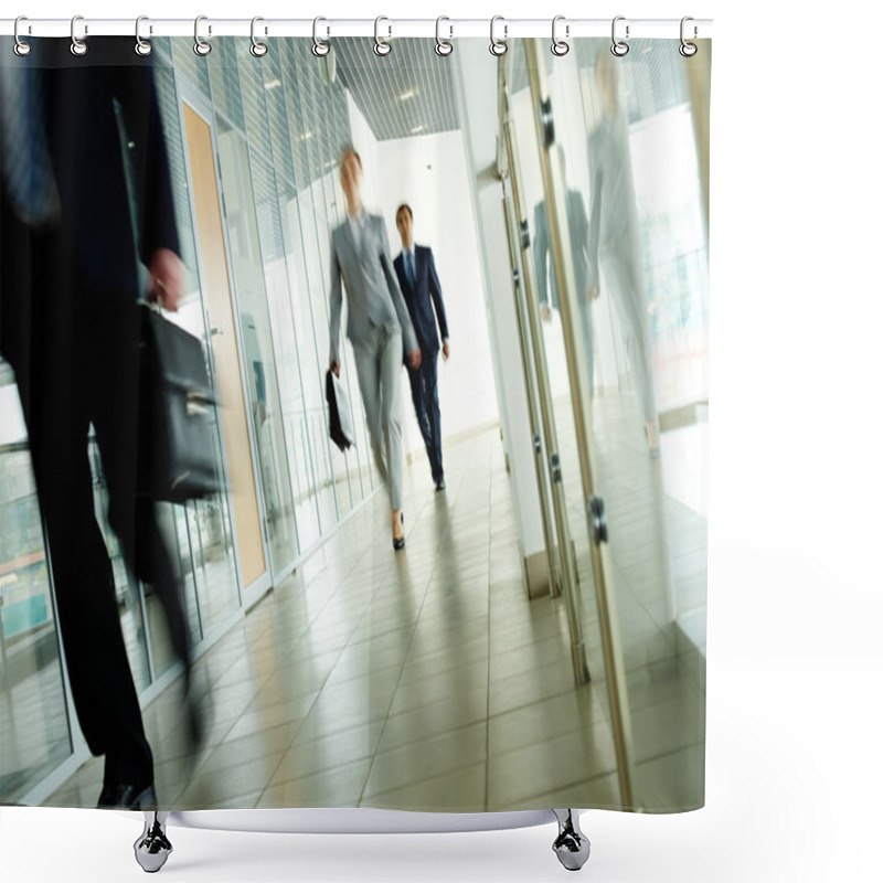 Personality  Walking Shower Curtains