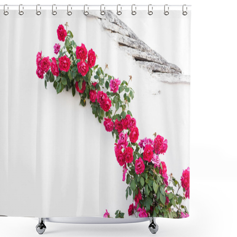 Personality  Crawling Roses Shower Curtains