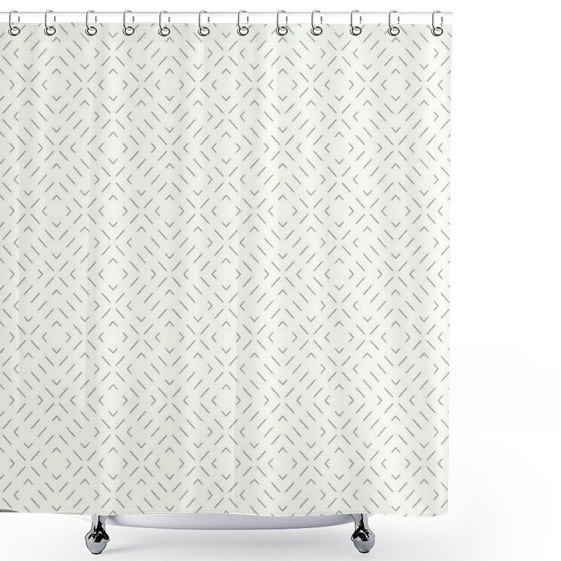 Personality  Abstract Geometrical Background Shower Curtains