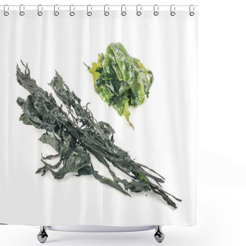 Personality  Dry Wakame Seaweed Shower Curtains