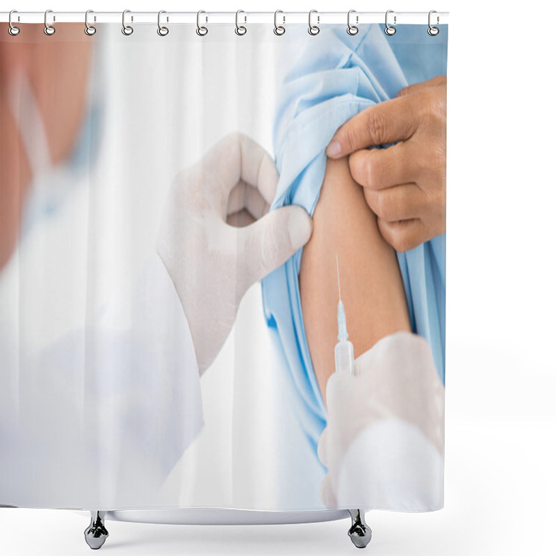 Personality  Medical Injection Shower Curtains