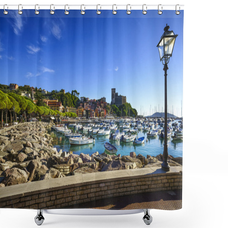 Personality  Lerici, Harbor And Village. Cinque Terre, Ligury Italy Shower Curtains