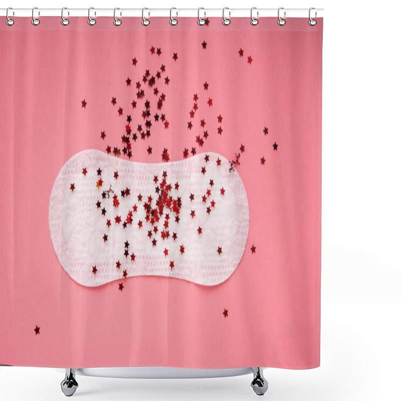 Personality  Menstruation Period Concept. Shower Curtains