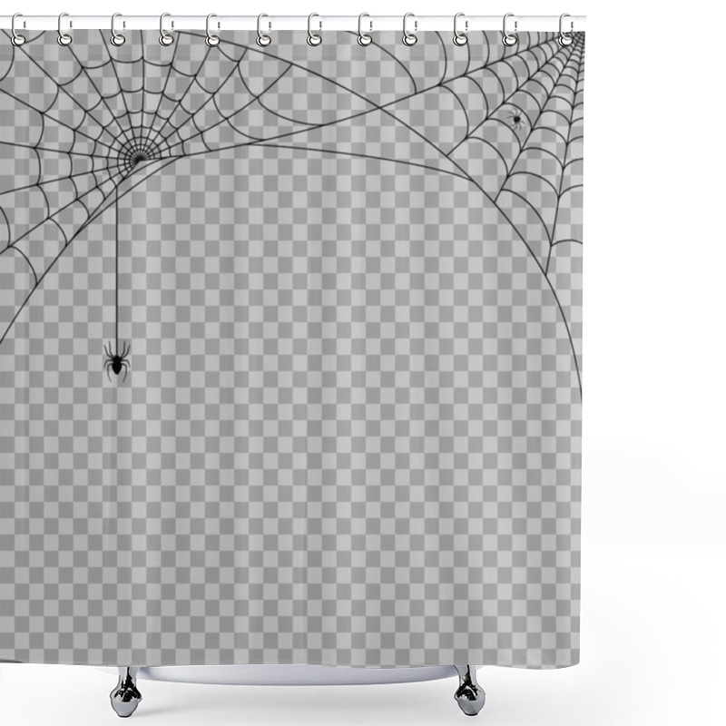 Personality  Spider Web Concept Shower Curtains