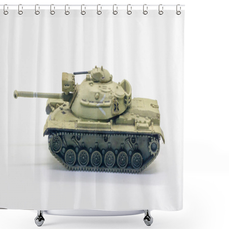 Personality  World War II Tank Model Shower Curtains