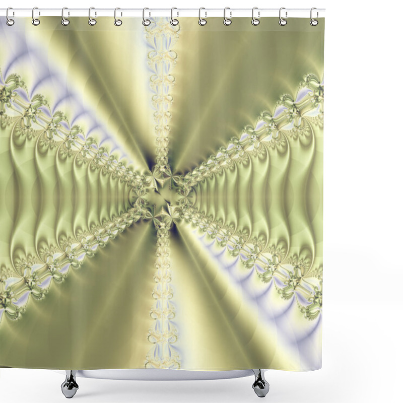 Personality  Metallic Star Shower Curtains