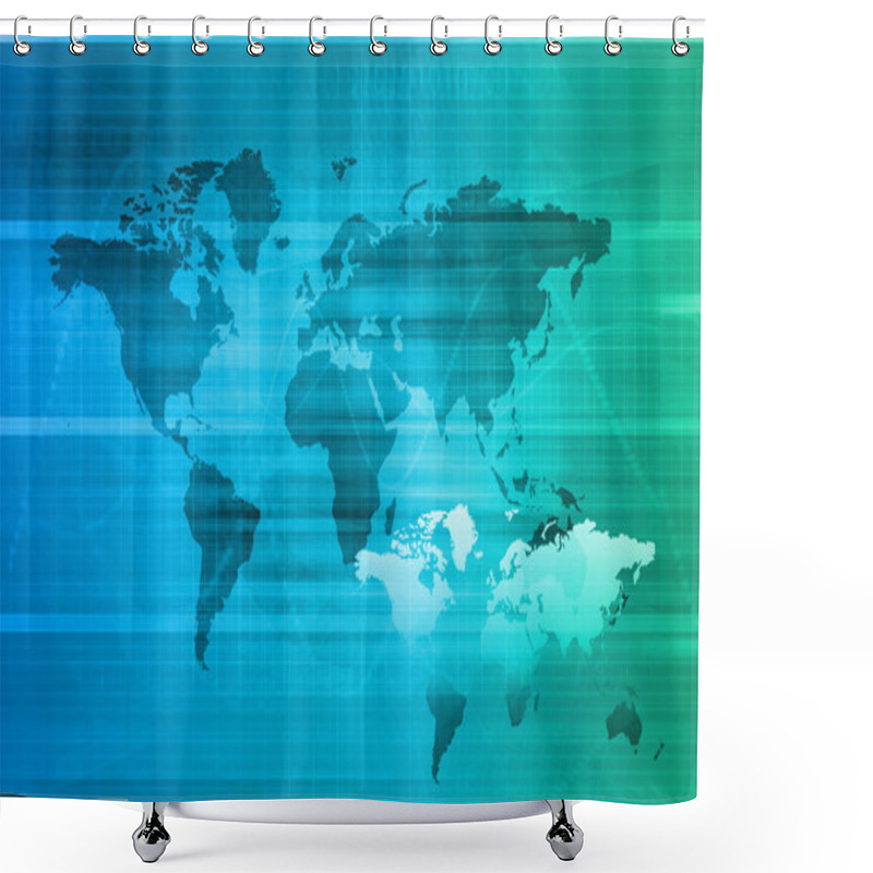 Personality  Telecommunications Network Shower Curtains