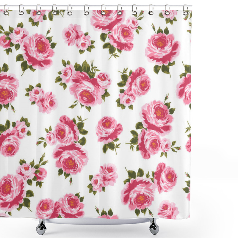 Personality  Pattern Of The Rose Shower Curtains