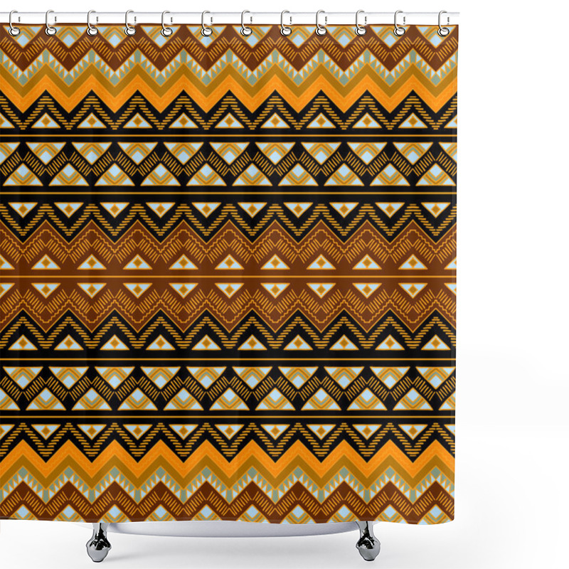 Personality  Seamless Aztec Pattern Shower Curtains