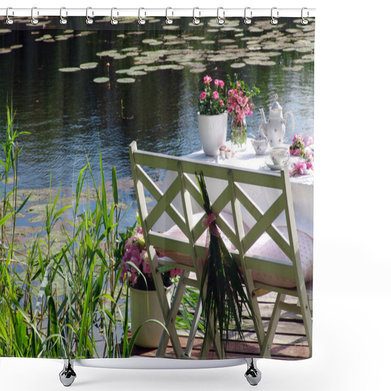 Personality  Rendezvous Beside The Lake Shower Curtains