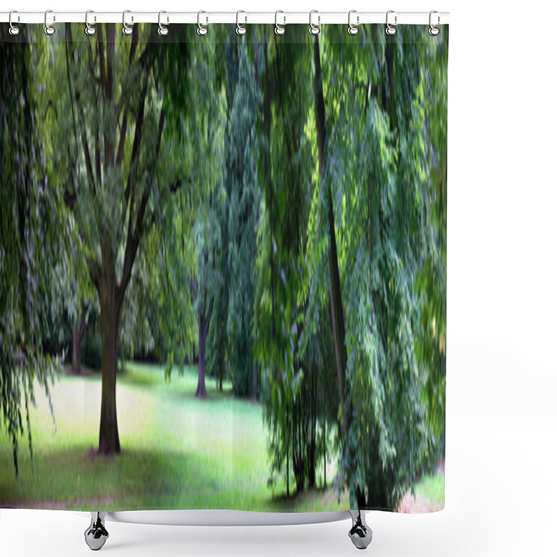 Personality  Lush Forest Shower Curtains