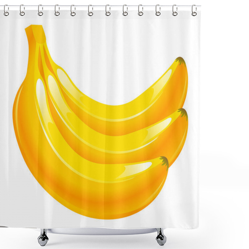 Personality  Banana Shower Curtains