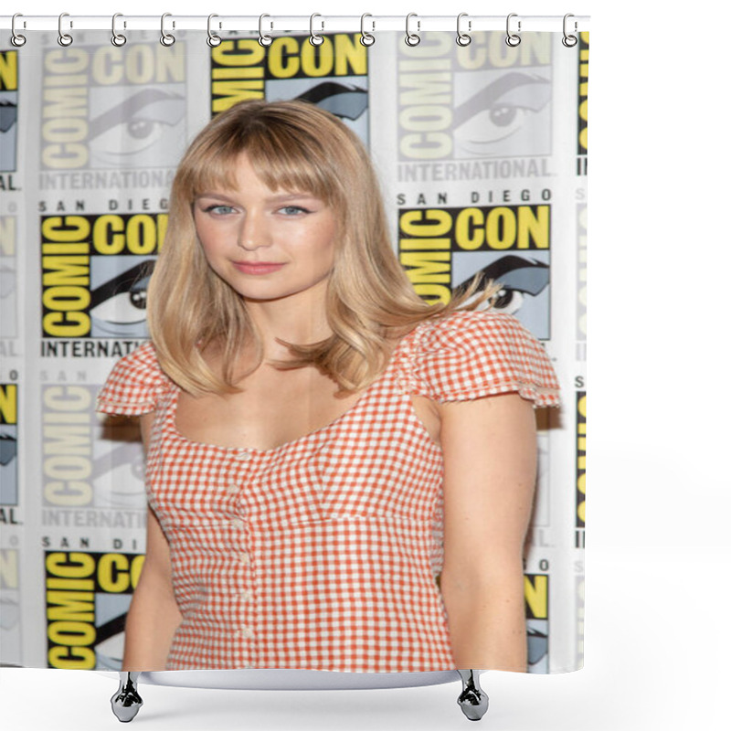 Personality  Melissa Benoist  Attends 2019 Comic-Con International CW's 