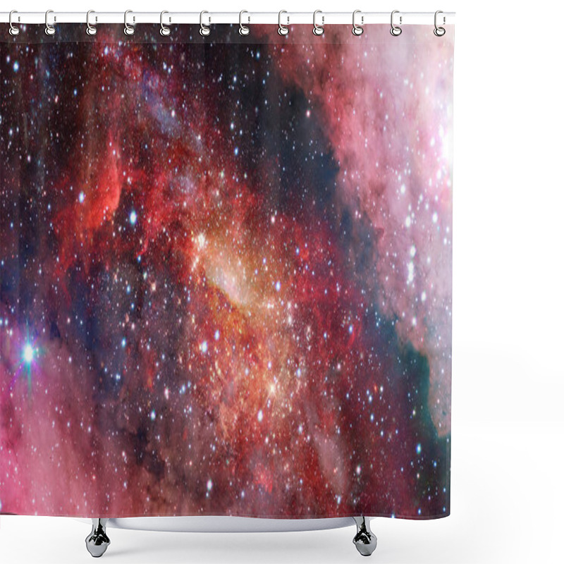 Personality  Nebula And Galaxies In Space. Elements Of This Image Furnished By NASA. Shower Curtains