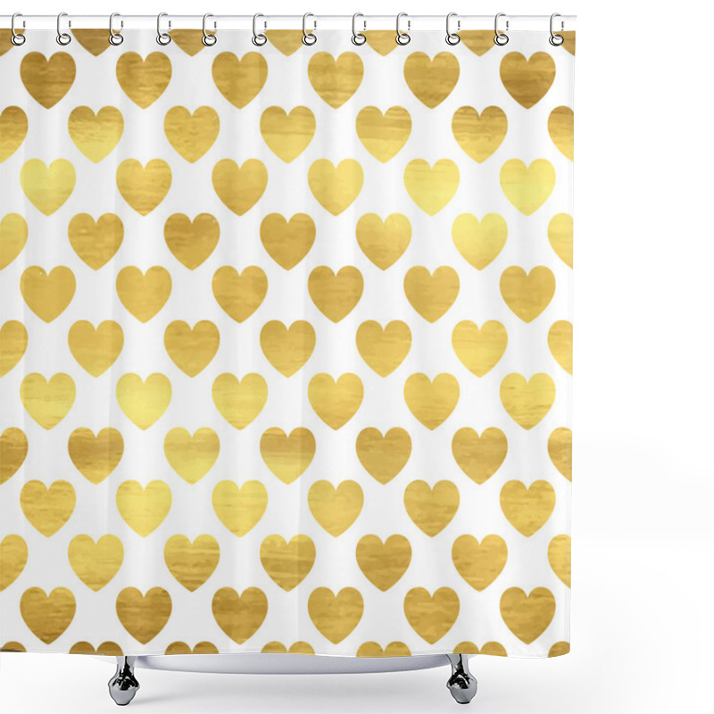 Personality  Pattern With Hearts Ornament Shower Curtains