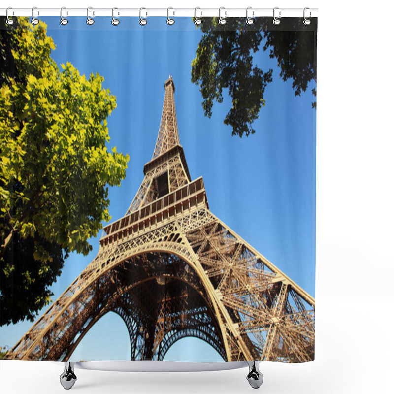 Personality  Eiffel Tower In Paris, France Shower Curtains