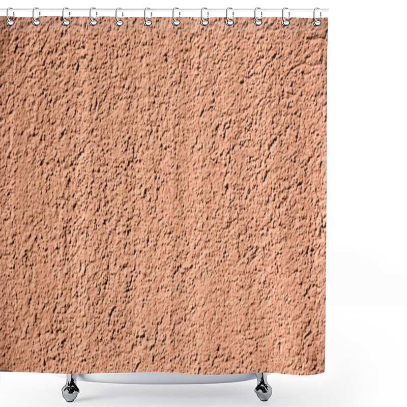 Personality  Full Frame Image Of Rustic Painted Wall Background Shower Curtains