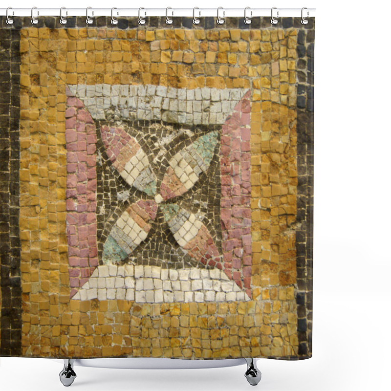 Personality  Ancient Mosaic Shower Curtains