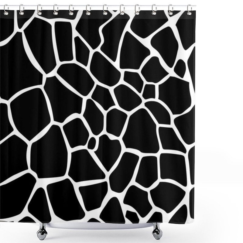 Personality  Giraffe Pattern Shower Curtains