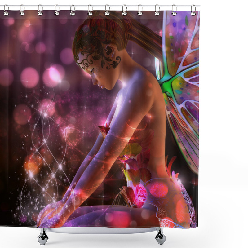 Personality  Dream Fairy Shower Curtains