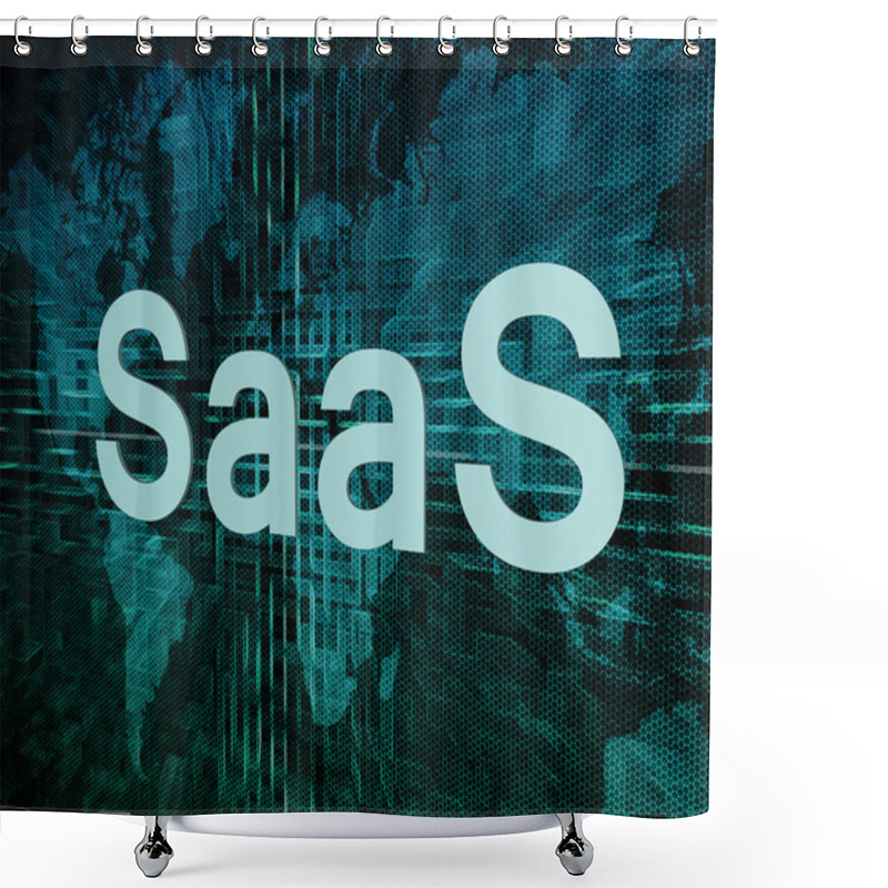 Personality  Software As A Service Shower Curtains