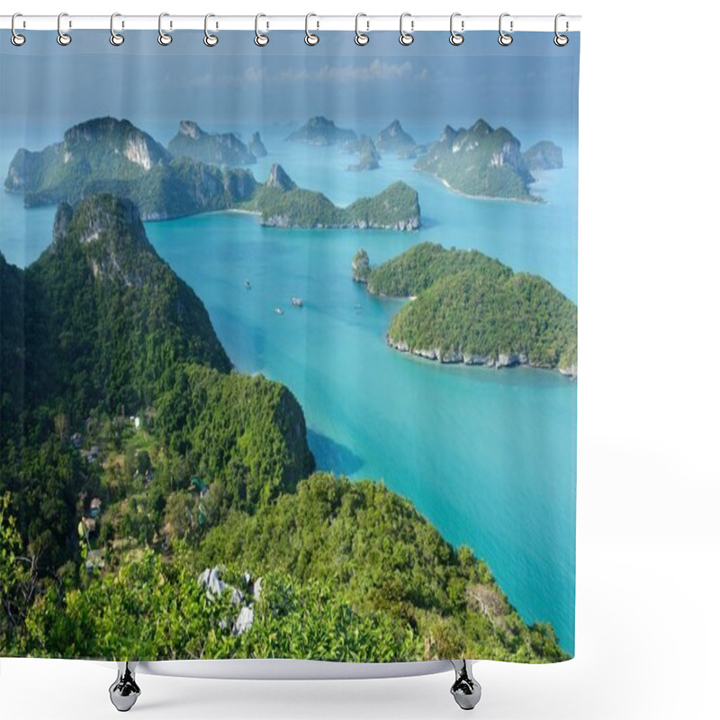 Personality  Ko Angthong Islands In Thailand Shower Curtains