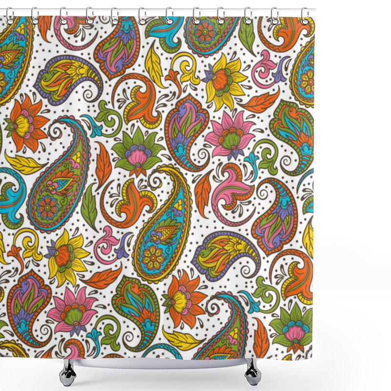 Personality  Paisley Ornament Shower Curtains