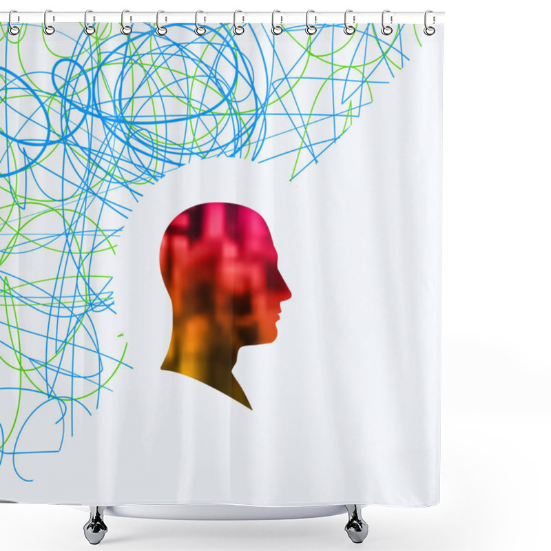 Personality  Abstract Vector Design Elements For Graphic Template Shower Curtains