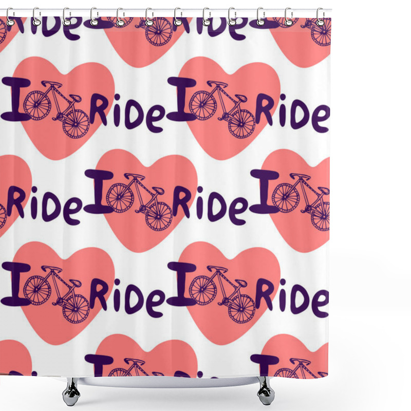 Personality  Creative Hand Drawn Seamless Pattern Shower Curtains