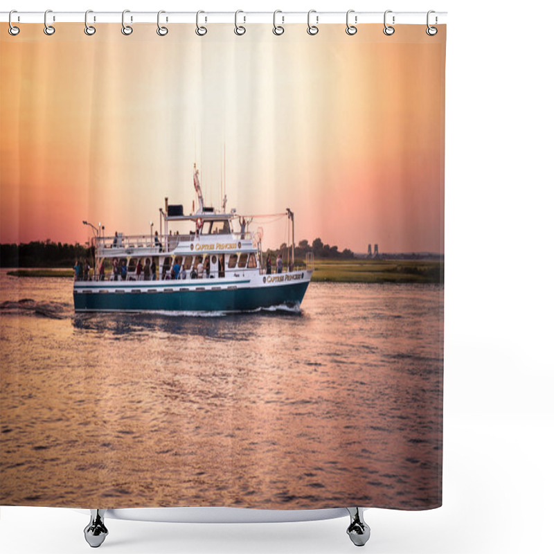 Personality  Long Island NY Boat Shower Curtains