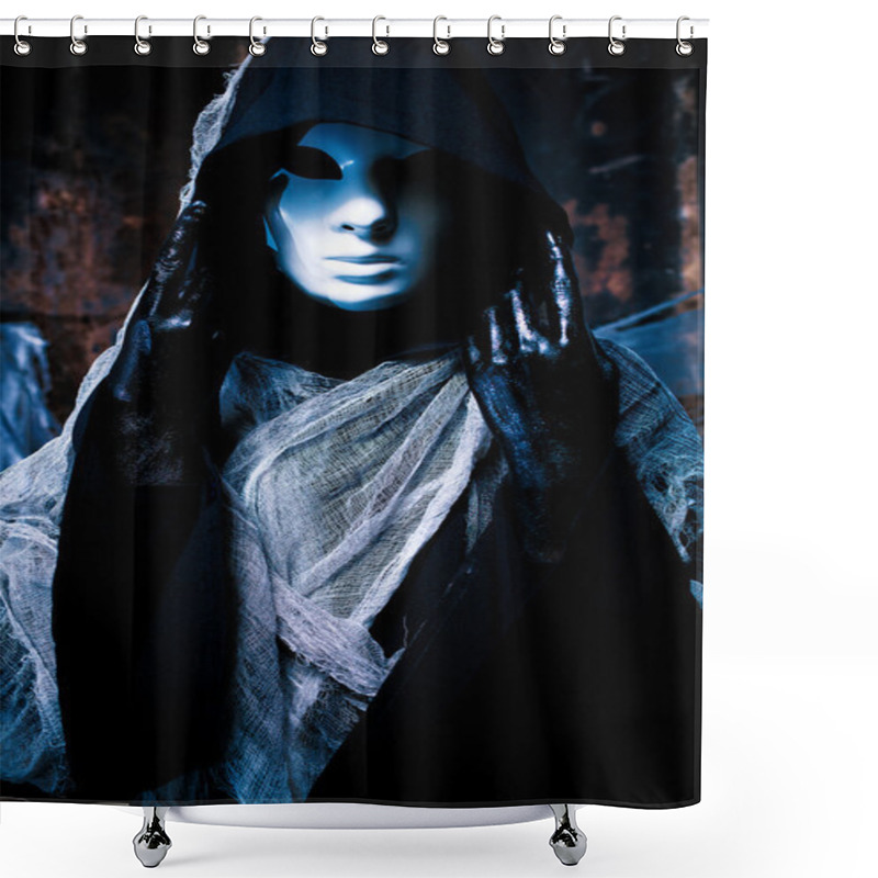 Personality  Frightening Shower Curtains