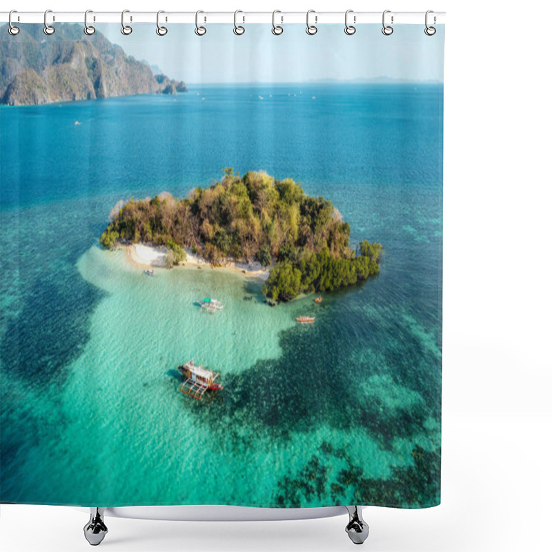 Personality  Coron Islands Palawan State Philippines Shower Curtains