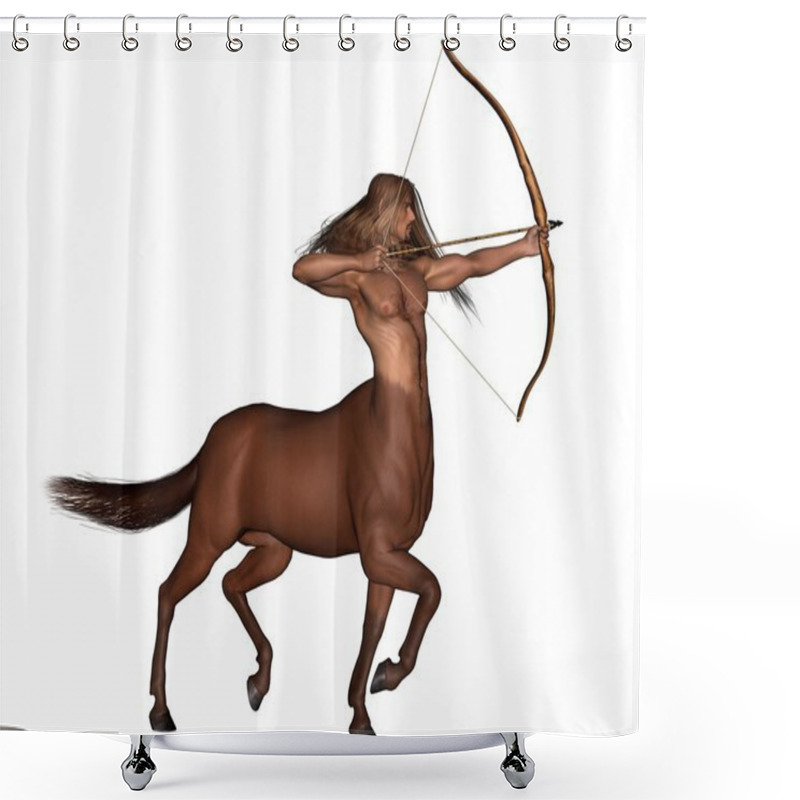 Personality  Zodiac Sign - Sagittarius The Archer Shower Curtains