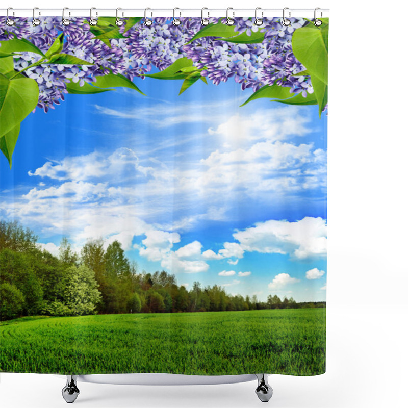 Personality  Spring Forest Shower Curtains