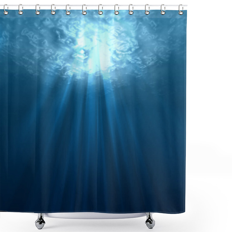 Personality  Underwater Shower Curtains