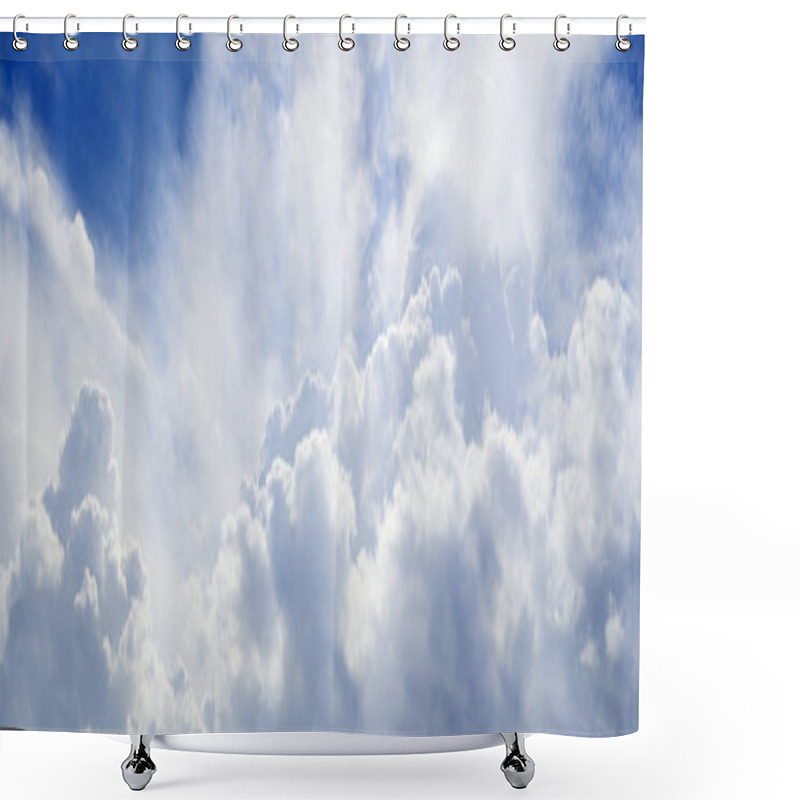 Personality  Cloudscape Panorama Shower Curtains