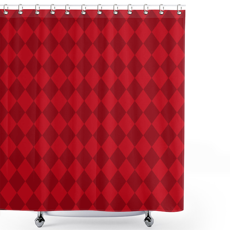 Personality  Seamless Geometric Pattern Shower Curtains