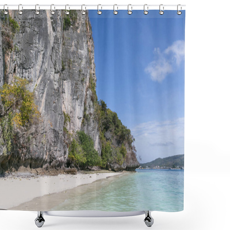 Personality  Coastline Shower Curtains