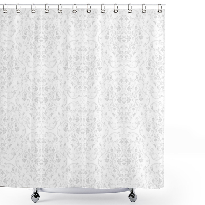 Personality  Floral Seamless Pattern. Shower Curtains