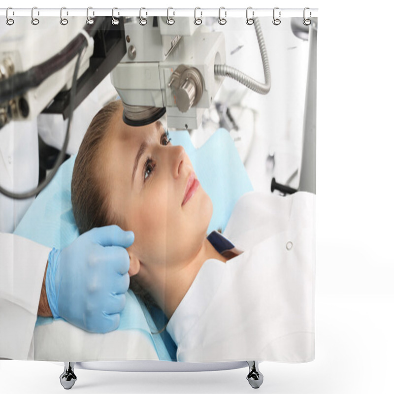 Personality  Eye Clinic, Laser Vision Correction. Shower Curtains