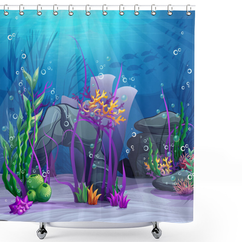 Personality  Underwater World Shower Curtains