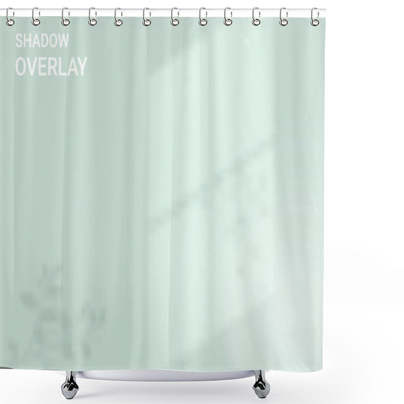 Personality  Window Shadow Overlay Effect Indoor Background Shower Curtains