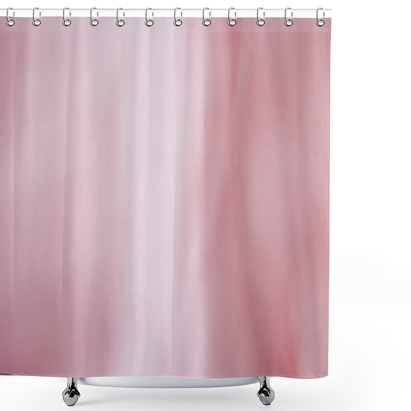 Personality  Contemporary Abstract Wall Art, Pink Background Shower Curtains